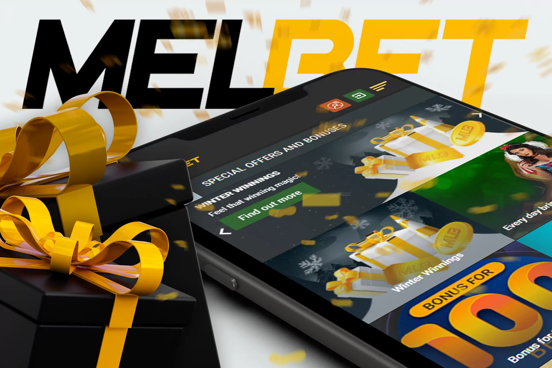 Get a 150% welcome bonus of up to BDT 59,000 in the Melbet app.