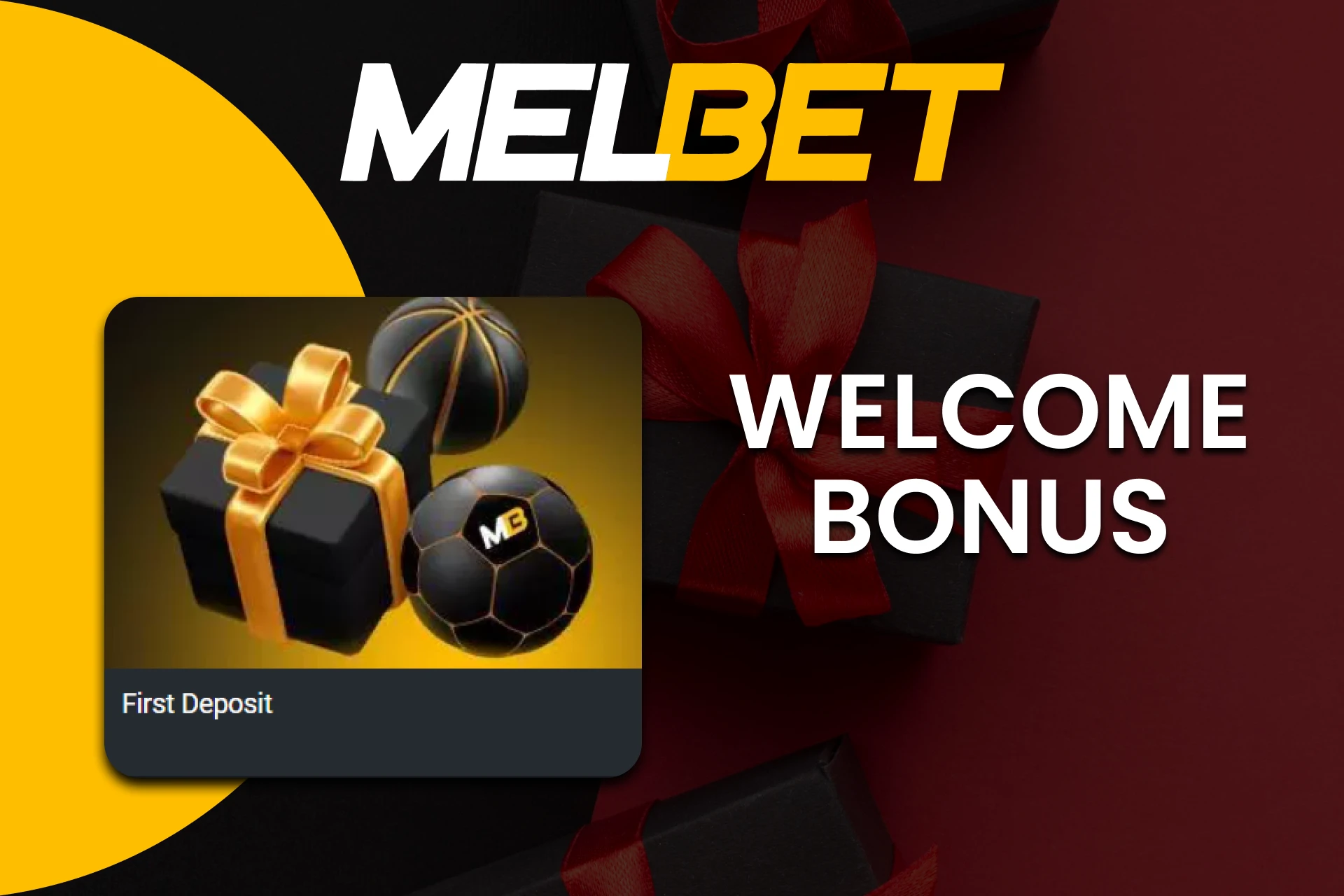 Melbet gives a betting bonus.